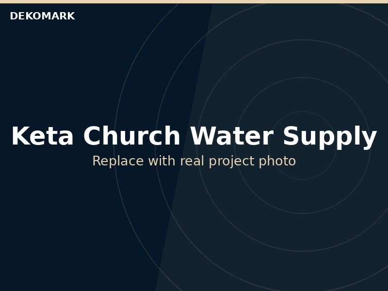 Keta Church Water Supply
